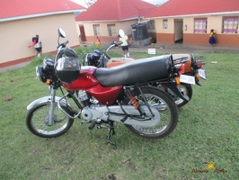 New motorcycle UFF 966C for the nyamirima schoo