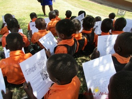 Nusery children with their letters (7)