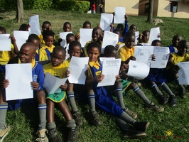 P.1 Children with their letters (23)